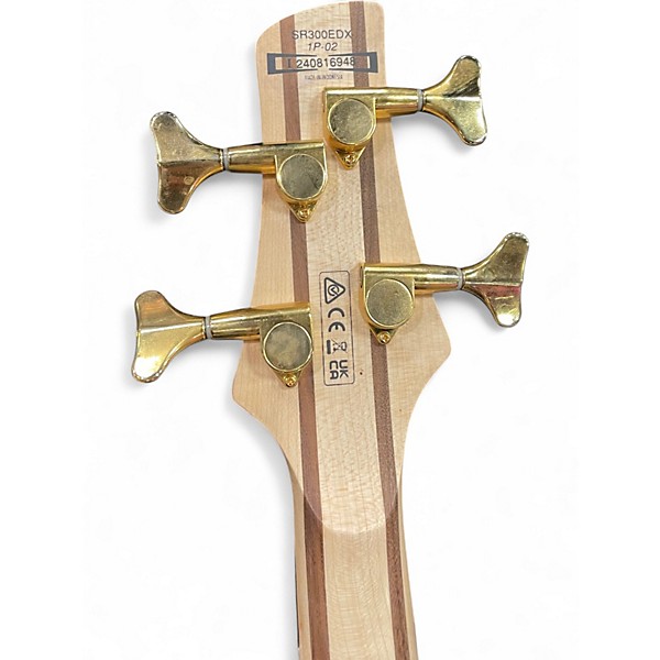 Used Ibanez SR300EDX Blue Sapphire Electric Bass Guitar