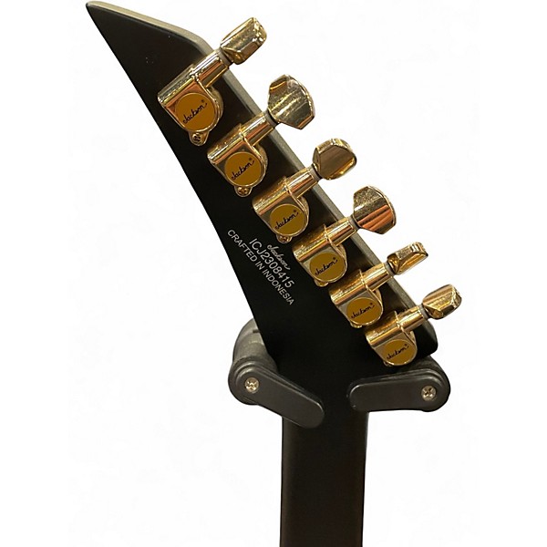 Used Jackson SOLOIUST SLX DX  Satin Black Solid Body Electric Guitar