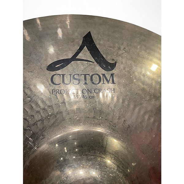 Used Zildjian 18in A Custom Projection Crash Cymbal