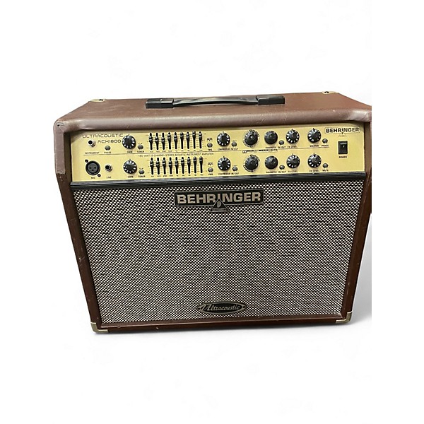Used Behringer Ultracoustic ACX1800 Acoustic Guitar Combo Amp