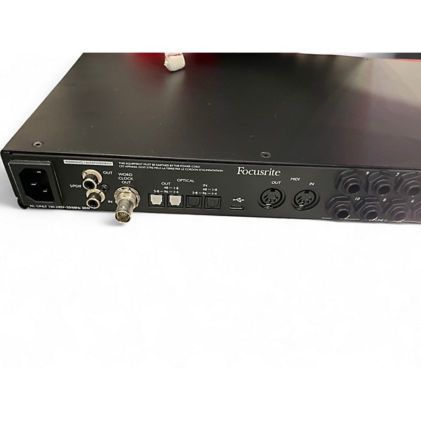 Used Focusrite Scarlett 18i20 Audio Interface