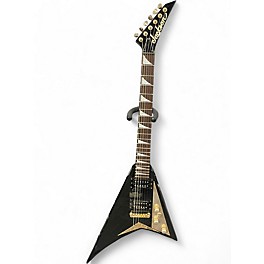 Used Jackson RR5 Randy Rhoads Black and Gold Solid Body Electric Guitar