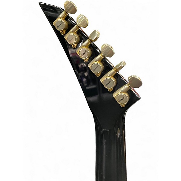Used Jackson RR5 Randy Rhoads Black and Gold Solid Body Electric Guitar