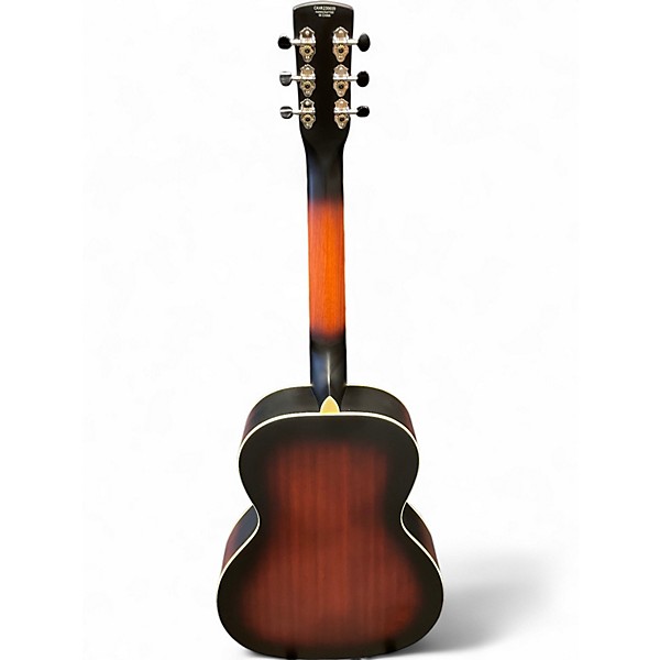 Used Gretsch Guitars G9220 Bobtail Round Neck 2 Color Sunburst Resonator Guitar