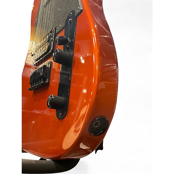 Used Squier Bullet Telecaster Metallic Orange Solid Body Electric Guitar