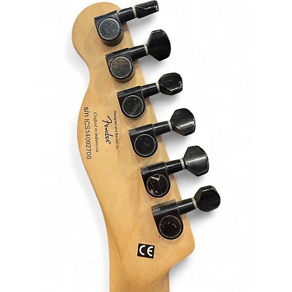 Used Squier Bullet Telecaster Metallic Orange Solid Body Electric Guitar