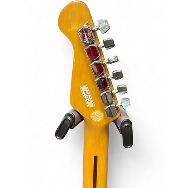 Used Hondo H77 Black Solid Body Electric Guitar