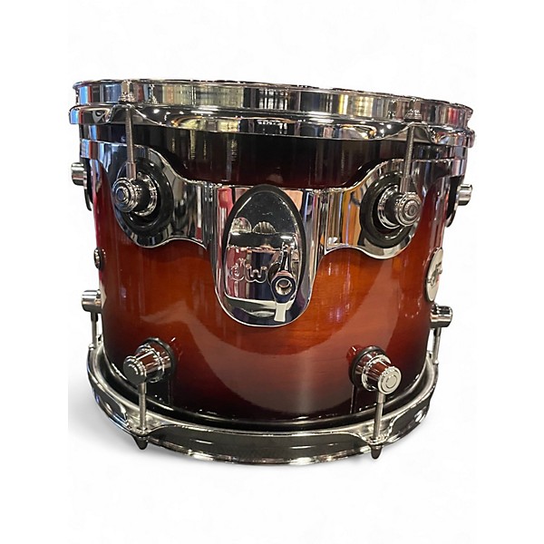 Used DW 4 Piece Design Series Tobacco Burst Drum Kit