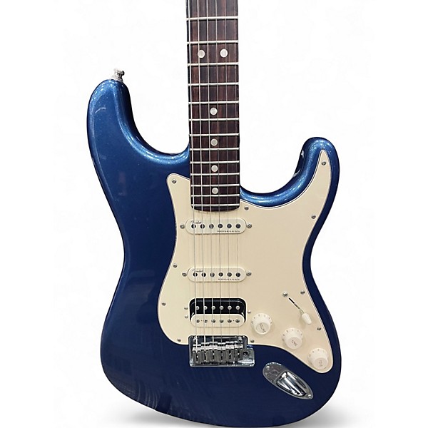 Used Fender American Ultra Stratocaster HSS COBRA BLUE  Solid Body Electric Guitar