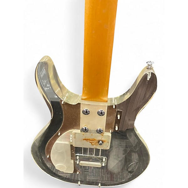 Used Dan Armstrong AMPEG Clear Electric Bass Guitar