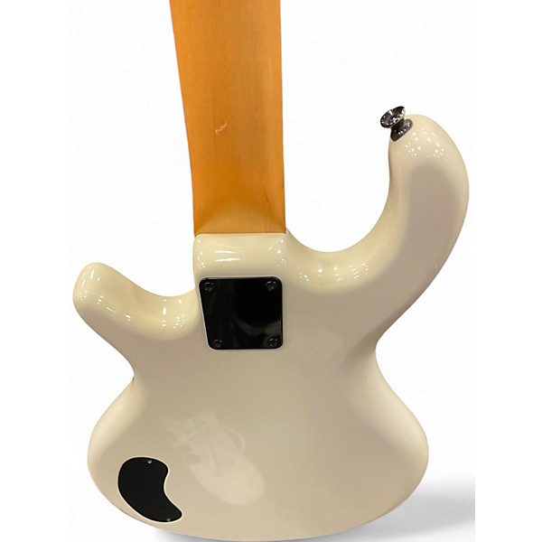 Used Pedulla S-IIF STD FRETLESS  WHITE Electric Bass Guitar