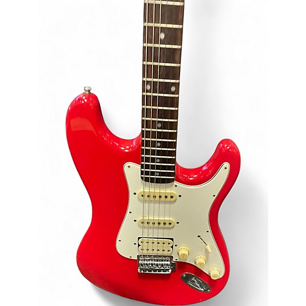 Used Hondo H77 Red Solid Body Electric Guitar