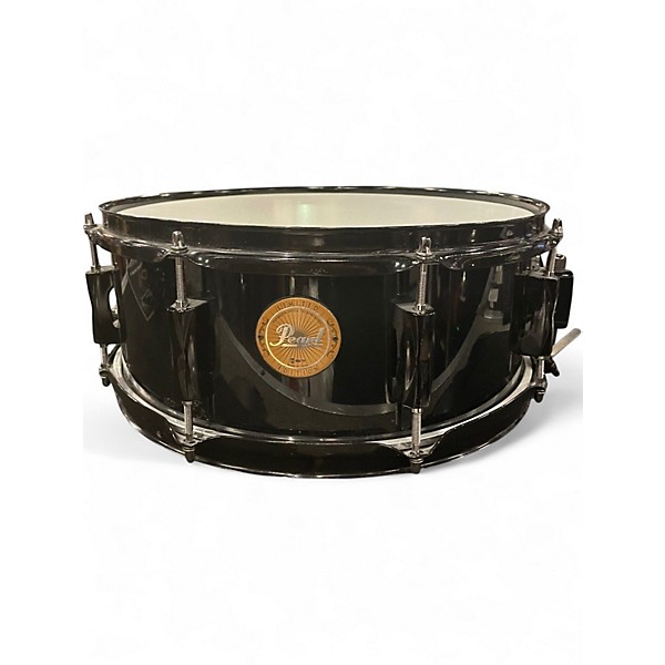 Used Pearl 5.5X14.5 LIMITED EDITION VISION Black Drum