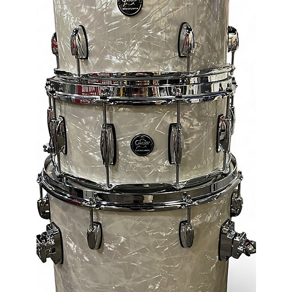 Used Gretsch Drums 4 Piece RENOWN Vintage Marine Pearl Drum Kit