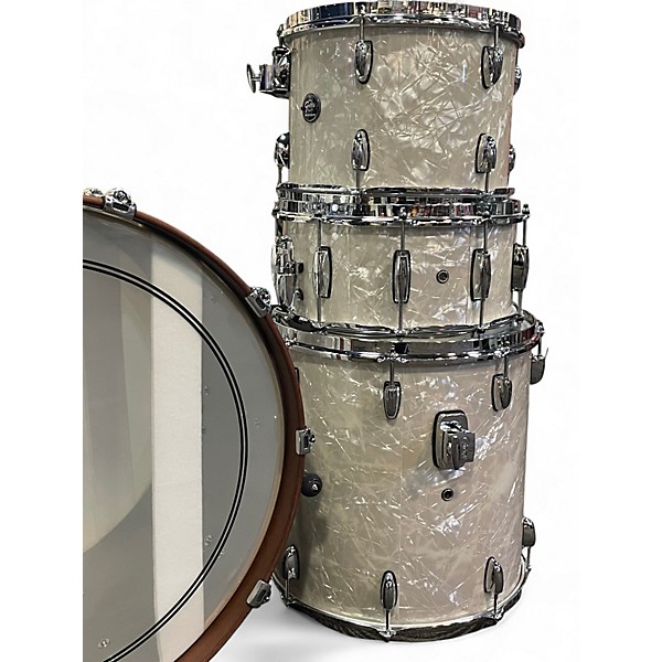 Used Gretsch Drums 4 Piece RENOWN Vintage Marine Pearl Drum Kit