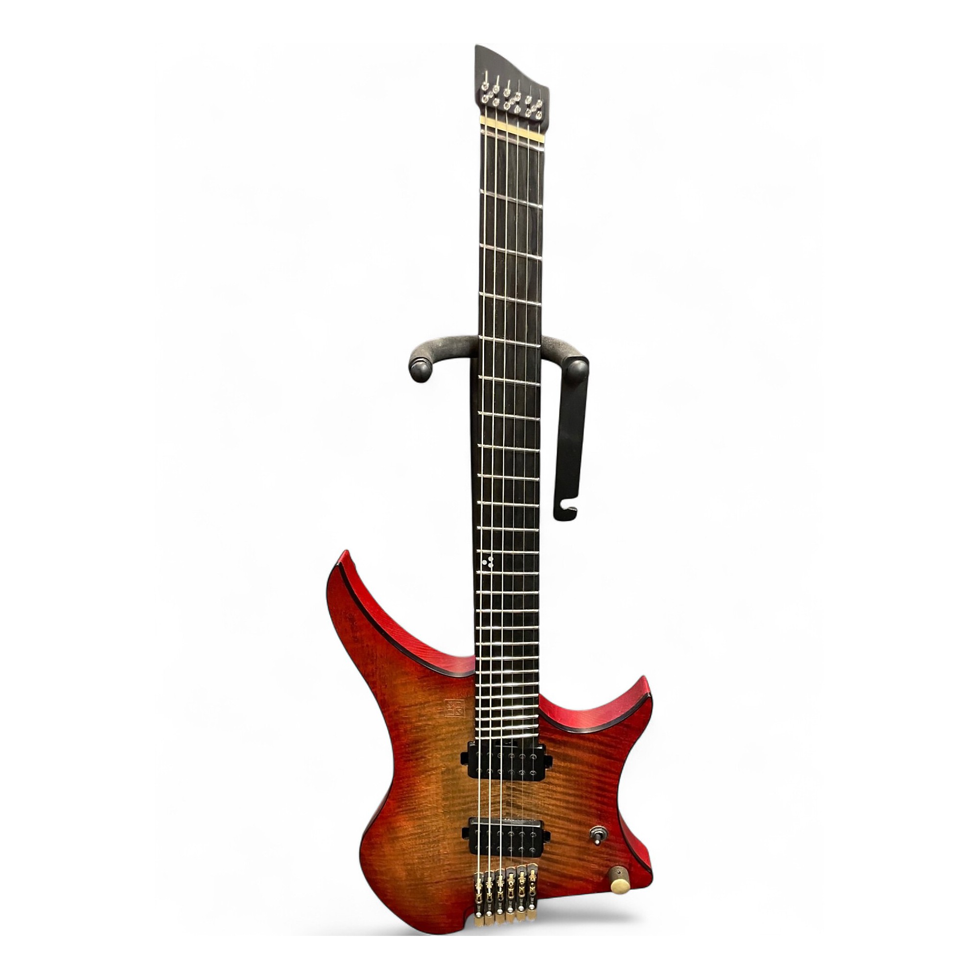GOC guitars Materia 7弦ギター Used Goc Materia Sunset Coral Burst Solid Body Electric Guitar