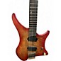 Used Goc Materia Sunset Coral Burst Solid Body Electric Guitar