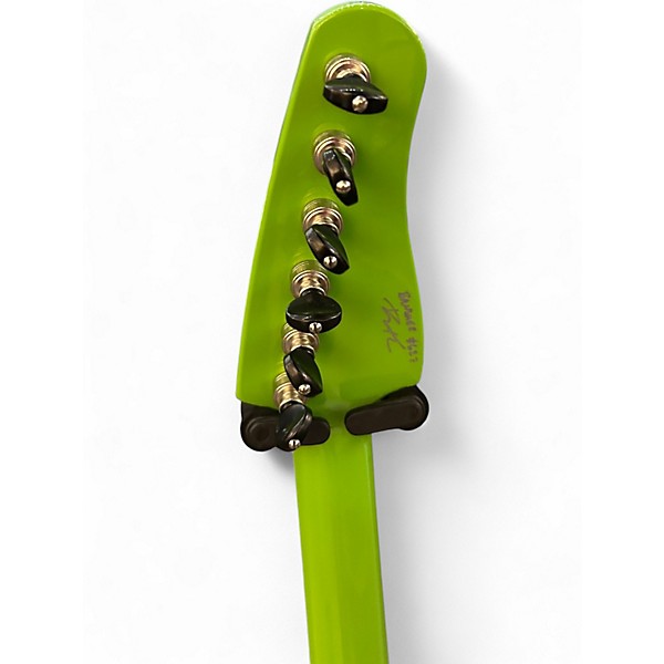 Used Kauer Guitars Banshee Deluxe Green Burst Solid Body Electric Guitar