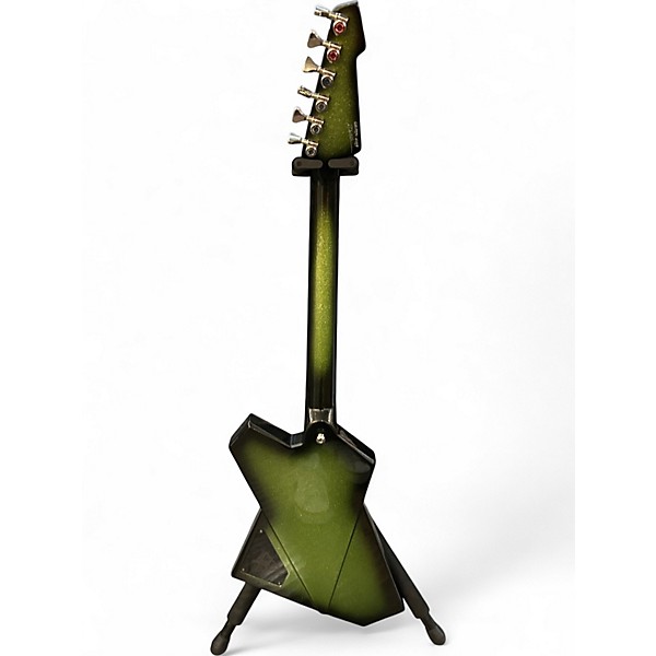 Used Kauer Guitars Gripen Green Flake Burst Solid Body Electric Guitar