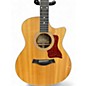 Used Taylor 416CE-LTD Natural Acoustic Electric Guitar thumbnail