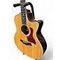 Used Taylor 416CE-LTD Natural Acoustic Electric Guitar