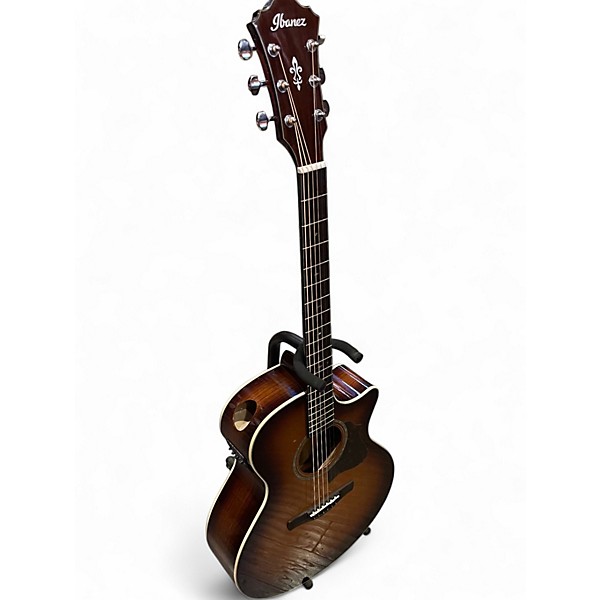 Used Ibanez AE160 3 Color Sunburst Acoustic Electric Guitar