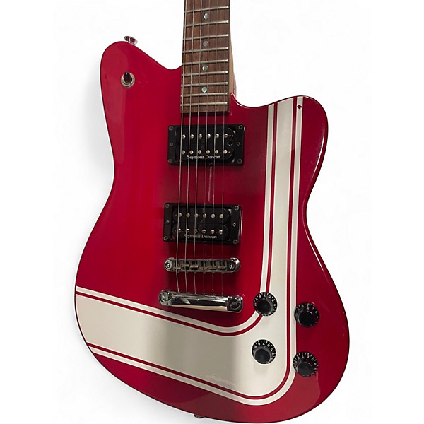 Used Fender Toronado Candy Apple Red Solid Body Electric Guitar