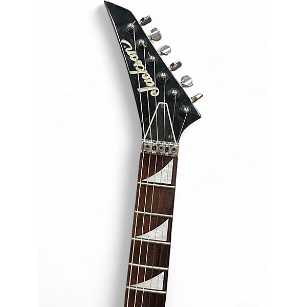 Used Jackson MIJ DX10D Trans Black Solid Body Electric Guitar