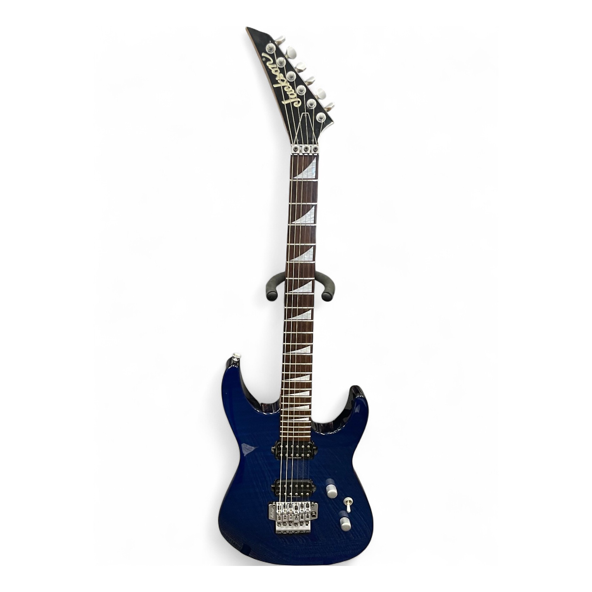 Used Jackson MIJ DK2 Trans Blue Solid Body Electric Guitar Trans