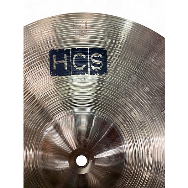 Used MEINL 16in HCS Crash Cymbal