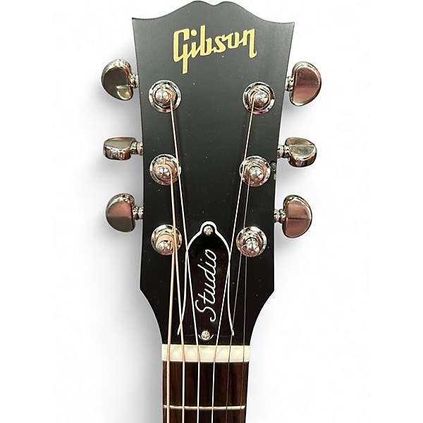 Used Gibson J45 Studio Cherry Sunburst Acoustic Electric Guitar