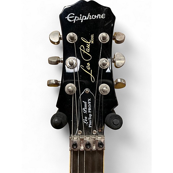 Used Epiphone Les Paul plus Top Pro/FX 3 Color Sunburst Solid Body Electric Guitar