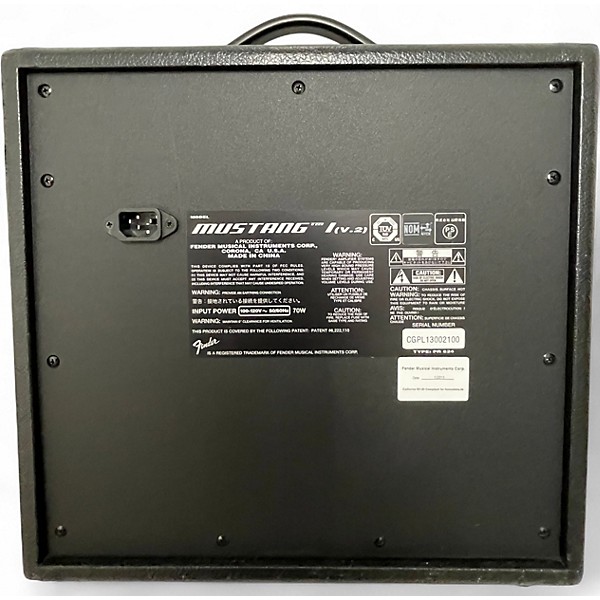 Used Fender Mustang I 20W 1X8 Guitar Combo Amp