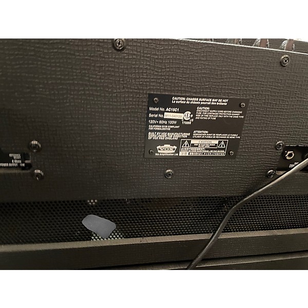 Used VOX AC15C1 15W Tube Guitar Combo Amp