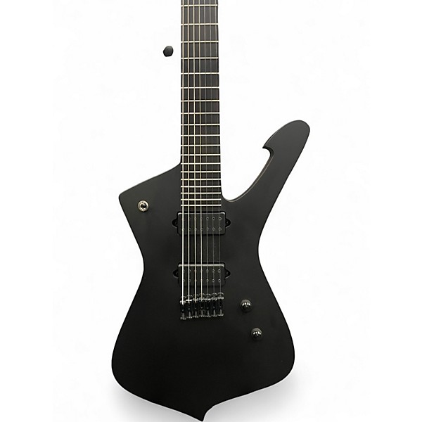 Used Ibanez IC507 Iceman 7 String Black Solid Body Electric Guitar