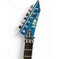 Used ESP LTD MH1000 Deluxe Blue Solid Body Electric Guitar