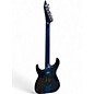 Used ESP LTD MH1000 Deluxe Blue Solid Body Electric Guitar