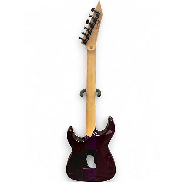 Used ESP LTD M1000 Purple Solid Body Electric Guitar