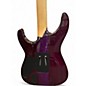 Used ESP LTD M1000 Purple Solid Body Electric Guitar