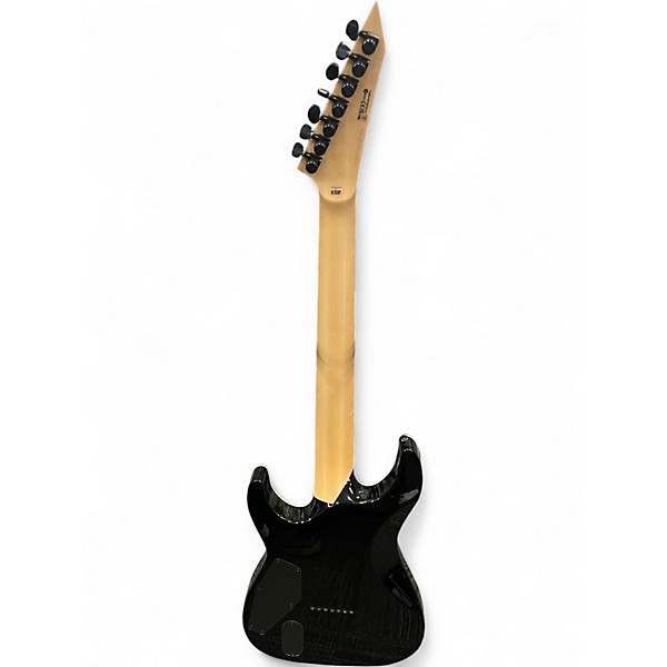 Used ESP LTD M1007HT black to natural fade Solid Body Electric Guitar