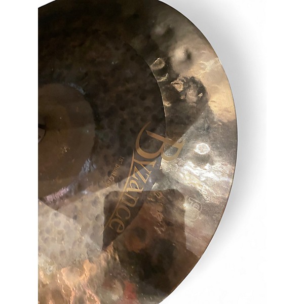 Used MEINL 18in byzance dual crash Cymbal