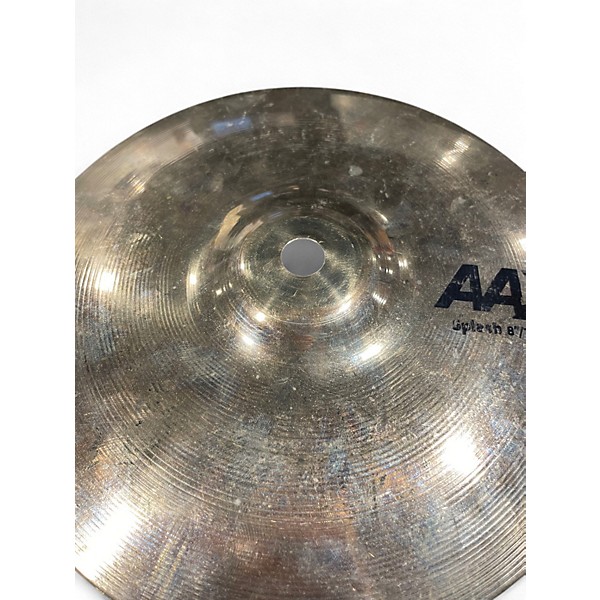 Used SABIAN 8in AAX Splash Brilliant Cymbal