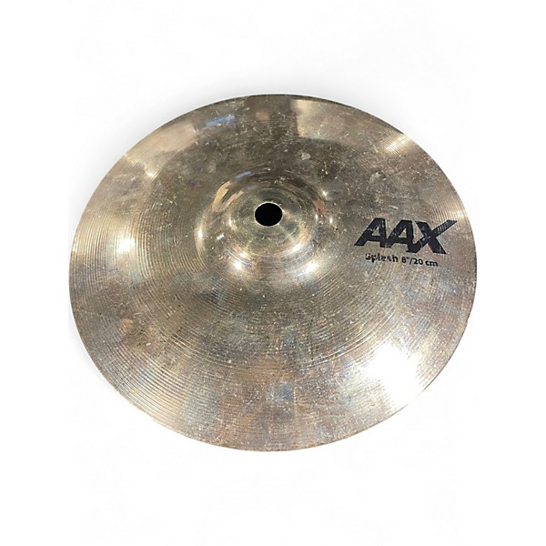 Used SABIAN 8in AAX Splash Brilliant Cymbal