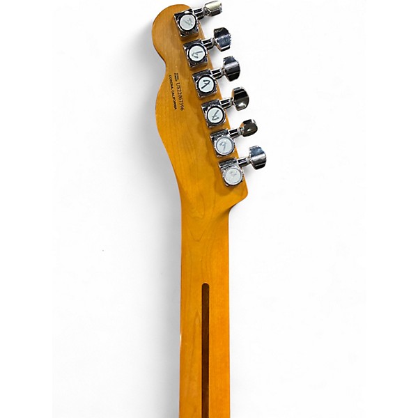 Used Fender American Ultra Luxe Telecaster Vintage Sunburst Solid Body Electric Guitar