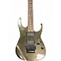 Used Ibanez rg7420 BLACK SPARKLE Solid Body Electric Guitar