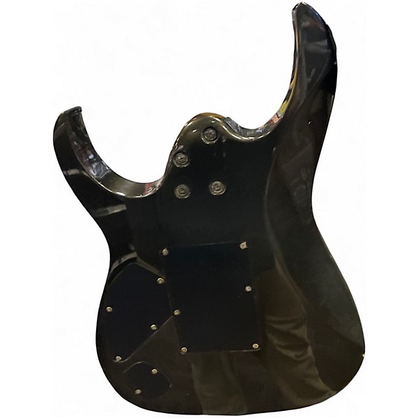 Used Ibanez rg7420 BLACK SPARKLE Solid Body Electric Guitar