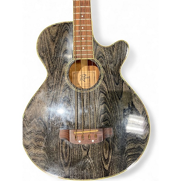 Used Rogue AB304 WALNUT Acoustic Bass Guitar