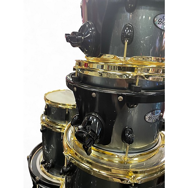 Used PDP by DW 8 Piece Double Drive Metallic Gray Drum Kit