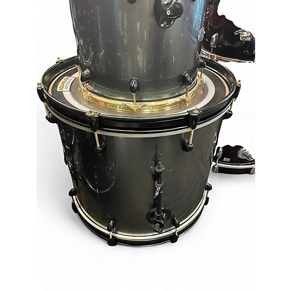 Used PDP by DW 8 Piece Double Drive Metallic Gray Drum Kit