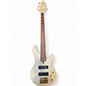 Used Yamaha BBG5S Pearl White Electric Bass Guitar